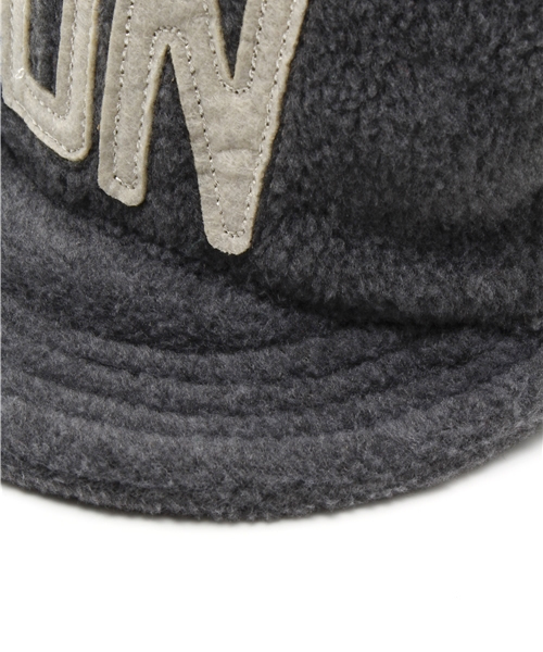 PONY GO ROUND（ポニーゴーラウンド）の「FUN FLEECE CAP（キャップ・キッズ・グレー/ネイビー・52-54cm/54-56cm）」の5枚目の写真