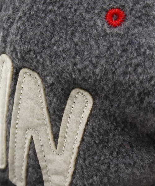 PONY GO ROUND（ポニーゴーラウンド）の「FUN FLEECE CAP（キャップ・キッズ・グレー/ネイビー・52-54cm/54-56cm）」の7枚目の写真