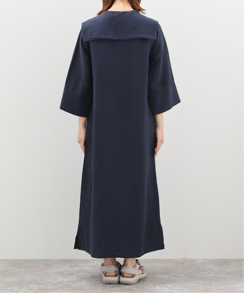 SLOBE IENA（スローブイエナ）の「リネン混セーラーワンピース