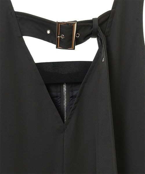 Candy Stripper(キャンディストリッパー)の「BELTED JUMPER スカート(ジャンパースカート・レディース・ブラック/グレー・2)」の14枚目の写真