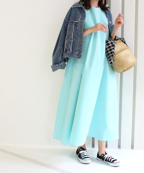 MODE ROBE（モードローブ）の「《MODE ROBE》 オリジナルワンピース（ワンピース・レディース・ホワイト/ブラック/ブラウン/ピンク/ブルー/ミント・FREE）」の5枚目の写真