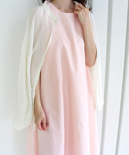 MODE ROBE（モードローブ）の「《MODE ROBE》 オリジナルワンピース（ワンピース・レディース・ホワイト/ブラック/ブラウン/ピンク/ブルー/ミント・FREE）」の12枚目の写真