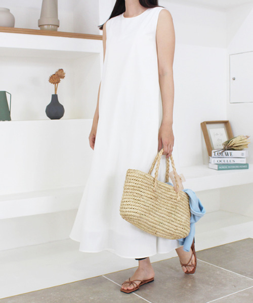 MODE ROBE（モードローブ）の「《MODE ROBE》 オリジナルワンピース（ワンピース・レディース・ホワイト/ブラック/ブラウン/ピンク/ブルー/ミント・FREE）」の16枚目の写真