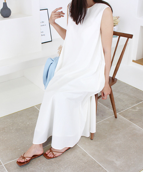 MODE ROBE（モードローブ）の「《MODE ROBE》 オリジナルワンピース（ワンピース・レディース・ホワイト/ブラック/ブラウン/ピンク/ブルー/ミント・FREE）」の18枚目の写真