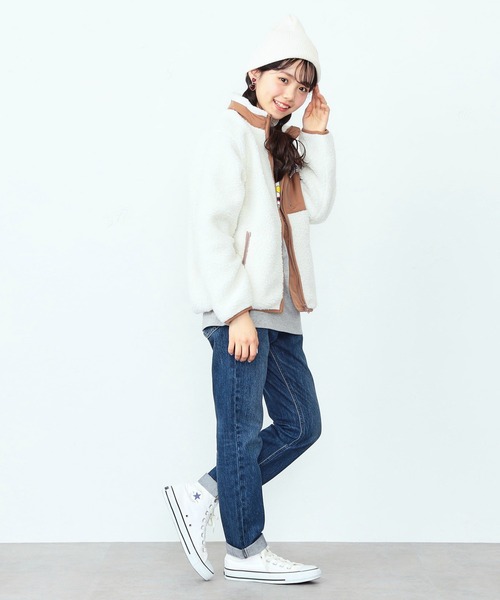 Lee（リー）の「Lee/リー ボア ジャケット（ブルゾン）」 - WEAR