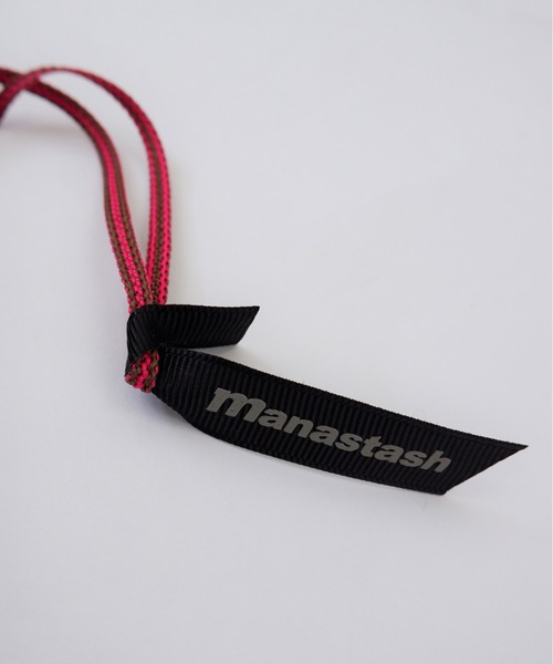 MANASTASH（マナスタッシュ）の「MANASTASH/マナスタッシュ　 2-WAY FACE MASK STRAP 2ウェイマスクストラップ（マスク・レディース・ブルー/ピンク/オレンジ・FREE）」の5枚目の写真