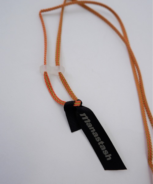 MANASTASH（マナスタッシュ）の「MANASTASH/マナスタッシュ　 2-WAY FACE MASK STRAP 2ウェイマスクストラップ（マスク・レディース・ブルー/ピンク/オレンジ・FREE）」の11枚目の写真
