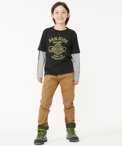 KRIFF MAYER Kid's Collection(クリフメイヤーキッズコレクション)の「JOIN-TEE(アメカジ)(Tシャツ/カットソー・キッズ・ブラック/オフホワイト/サックスブルー・120/130/140/150/160/170)」の5枚目の写真