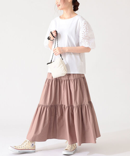 BEAMS - マオメイド♡レースカットソー♡美品 B:MING by BEAMS（ビーミング by ビームス）スムース サイド