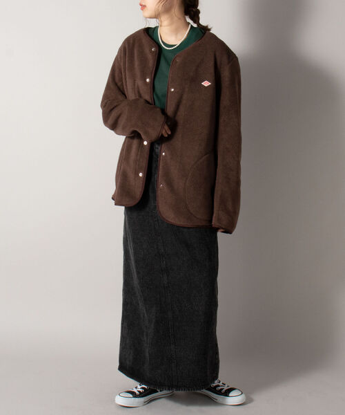 DANTON/ダントン】フリースカーディガン #JD-8939（カーディガン