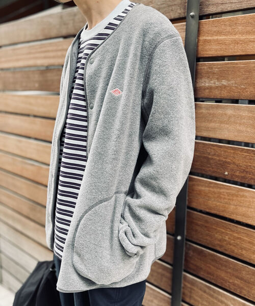 DANTON/ダントン】フリースカーディガン #JD-8939（カーディガン