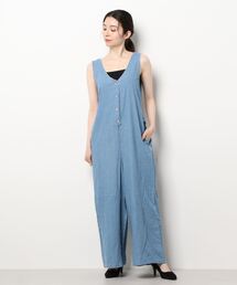 REAL CUBE | バックリボンオールインワン(つなぎ/オールインワン)