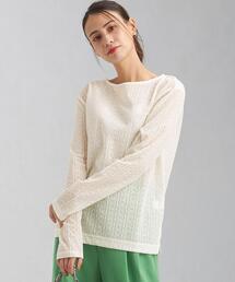 green label relaxing | キカ レース プルオーバー カットソー(Tシャツ/カットソー)