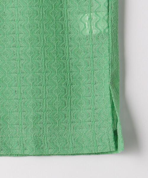 green label relaxing（グリーンレーベルリラクシング）の「キカ レース プルオーバー カットソー（Tシャツ/カットソー・レディース・ホワイト/ブラック/ケリー・FREE）」の17枚目の写真