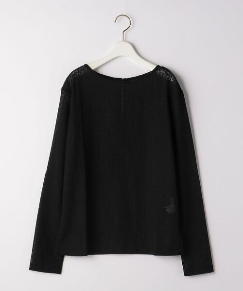 green label relaxing（グリーンレーベルリラクシング）の「キカ レース プルオーバー カットソー（Tシャツ/カットソー・レディース・ホワイト/ブラック/ケリー・FREE）」の21枚目の写真