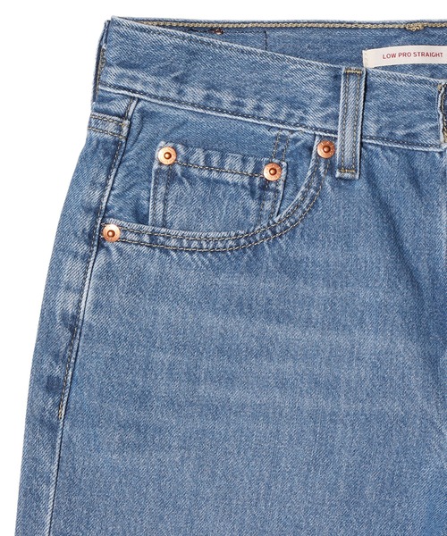 Levi's(リーバイス)の「LOW PRO CHARLIE FINSTA(デニムパンツ・レディース・インディゴブルー・24inch/27inch/23inch/25inch/28inch/30inch/29inch/26inch)」の7枚目の写真