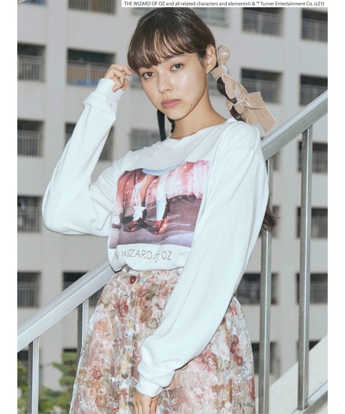 merry jenny（メリージェニー）の「THE WIZARD OF OZ long Tee（Tシャツ/カットソー・レディース・ブラック/オフホワイト/ラベンダー・FREE）」の11枚目の写真