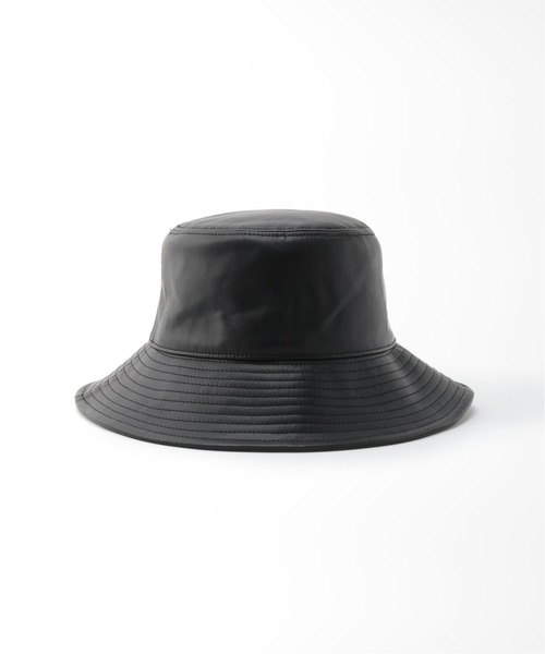 Casselini（キャセリーニ）の「【Casselini/キャセリーニ】バケットハット（ハット・レディース・ブラック/アイボリー・FREE）」の4枚目の写真