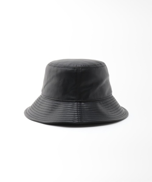Casselini（キャセリーニ）の「【Casselini/キャセリーニ】バケットハット（ハット・レディース・ブラック/アイボリー・FREE）」の5枚目の写真
