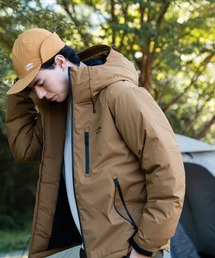 OUTDOOR PRODUCTS（アウトドアプロダクツ）の「【OUTDOOR PRODUCTS/アウトドアプロダクツ】撥水防風ストレッチ耐水圧10000mm中綿フードジャケット ワンポイントブランドロゴ（ブルゾン・メンズ）」
