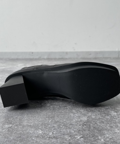 PAGEBOY（ページボーイ）の「ヘビーソールサイドゴアブーツ【Sサイズ　WEB限定】（ブーツ・レディース・ブラック/ブラウン/ホワイト系その他・MEDIUM/LARGE/SMALL）」の10枚目の写真