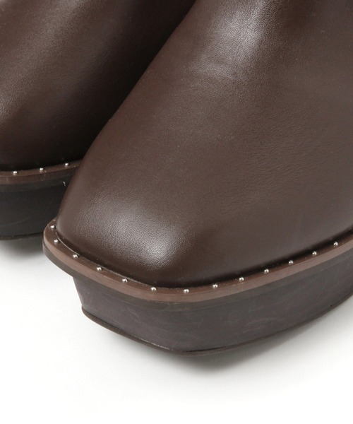 PAGEBOY（ページボーイ）の「ヘビーソールサイドゴアブーツ【Sサイズ　WEB限定】（ブーツ・レディース・ブラック/ブラウン/ホワイト系その他・MEDIUM/LARGE/SMALL）」の15枚目の写真