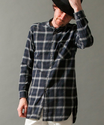 MONKEY TIME | ＜monkey time＞ ビエラ バンドカラー シャツ ◆(シャツ/ブラウス)