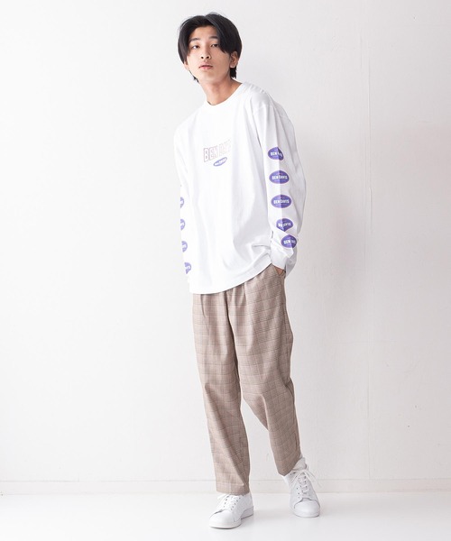 BEN DAVIS(ベンデイビス)の「【BEN DAVIS/ベンデイビス】袖プリント ロゴ ロンT / 長袖Tシャツ(Tシャツ/カットソー・メンズ・ホワイト系その他/ピンク/パープル/ホワイト/ブラック/オレンジ/グリーン/ブラック系その他・X-LARGE/LARGE/MEDIUM)」の17枚目の写真
