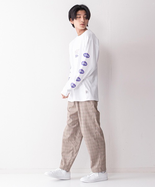 BEN DAVIS(ベンデイビス)の「【BEN DAVIS/ベンデイビス】袖プリント ロゴ ロンT / 長袖Tシャツ(Tシャツ/カットソー・メンズ・ホワイト系その他/ピンク/パープル/ホワイト/ブラック/オレンジ/グリーン/ブラック系その他・X-LARGE/LARGE/MEDIUM)」の18枚目の写真