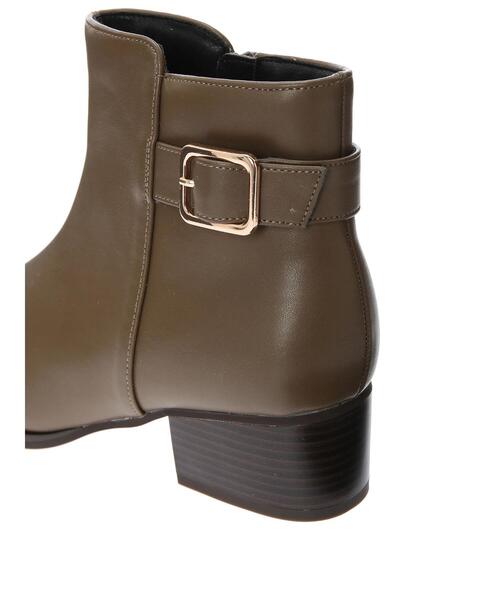 earth music&ecology（アースミュージックアンドエコロジー）の「ORiental TRaffic ベルトショートブーツ ＊（ブーツ・レディース・ブラック/ブラウン/グレイッシュベージュ・S/M/L）」の13枚目の写真