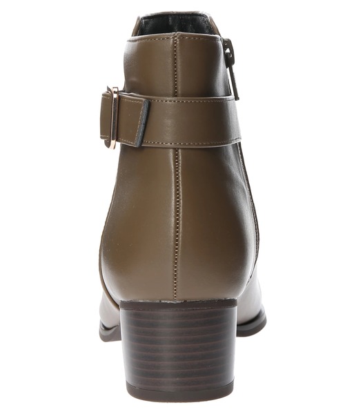 earth music&ecology（アースミュージックアンドエコロジー）の「ORiental TRaffic ベルトショートブーツ ＊（ブーツ・レディース・ブラック/ブラウン/グレイッシュベージュ・S/M/L）」の11枚目の写真