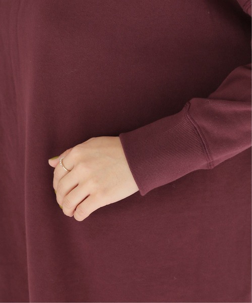 JOURNAL STANDARD relume（ジャーナルスタンダード　レリューム）の「《追加5》オーバーサイズ ロングスウェット◆（スウェット・レディース・ボルドー/チャコールグレー/アイボリー/ピンク/ベージュ・FREE）」の10枚目の写真