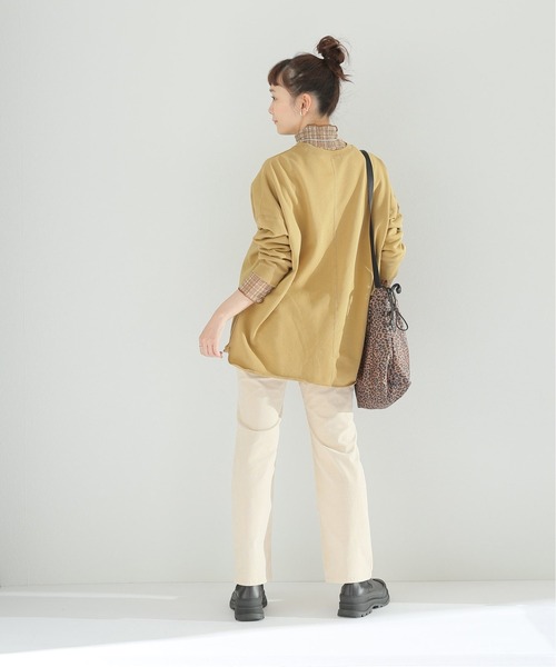 JOURNAL STANDARD relume（ジャーナルスタンダード　レリューム）の「《追加5》オーバーサイズ ロングスウェット◆（スウェット・レディース・ボルドー/チャコールグレー/アイボリー/ピンク/ベージュ・FREE）」の9枚目の写真