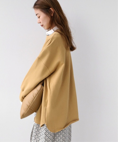 JOURNAL STANDARD relume（ジャーナルスタンダード　レリューム）の「《追加5》オーバーサイズ ロングスウェット◆（スウェット・レディース・ボルドー/チャコールグレー/アイボリー/ピンク/ベージュ・FREE）」の8枚目の写真