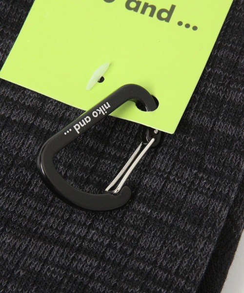 niko and...（ニコアンド）の「オリジナルライン足袋ソックス（ソックス/靴下・レディース・ブラック/オフホワイト・FREE）」の6枚目の写真