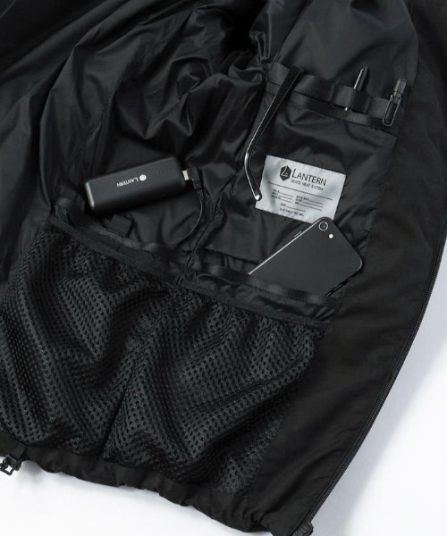 RAWLIFE(ロウライフ)の「LANTERN/ランタン/HEATING BLOUSON(ブルゾン・メンズ・ブラック・X-LARGE/MEDIUM/LARGE)」の18枚目の写真