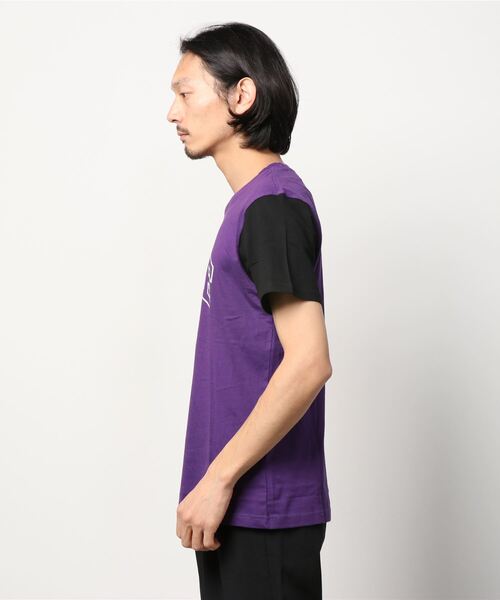 staple（ステイプル）の「【STAPLE】トリコロールロゴ 半袖Tシャツ（Tシャツ/カットソー・メンズ・パープル/ネイビー/ブラック・XL/M/L）」の10枚目の写真