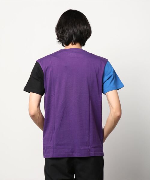 staple（ステイプル）の「【STAPLE】トリコロールロゴ 半袖Tシャツ（Tシャツ/カットソー・メンズ・パープル/ネイビー/ブラック・XL/M/L）」の11枚目の写真
