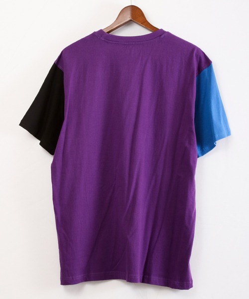 staple（ステイプル）の「【STAPLE】トリコロールロゴ 半袖Tシャツ（Tシャツ/カットソー・メンズ・パープル/ネイビー/ブラック・XL/M/L）」の9枚目の写真