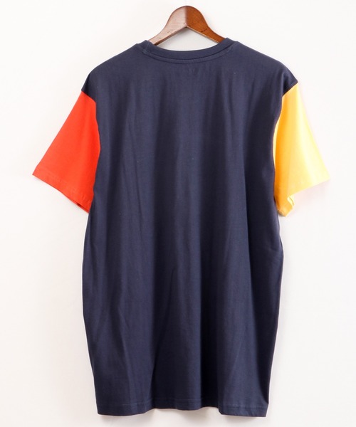staple（ステイプル）の「【STAPLE】トリコロールロゴ 半袖Tシャツ（Tシャツ/カットソー・メンズ・パープル/ネイビー/ブラック・XL/M/L）」の7枚目の写真