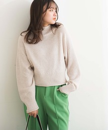 FREE'S MART | ◇4者混鹿の子(かのこ)タートルネックニット(ニット/セーター)