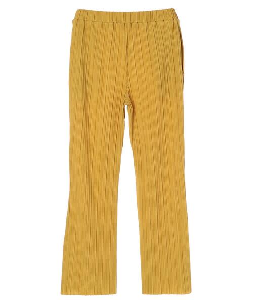 earth music&ecology（アースミュージックアンドエコロジー）の「すきな丈プリーツパンツ＊（その他パンツ・レディース・ブラック/ドット/ベージュ/グリーン/ブラウン/イエロー・FREE）」の22枚目の写真