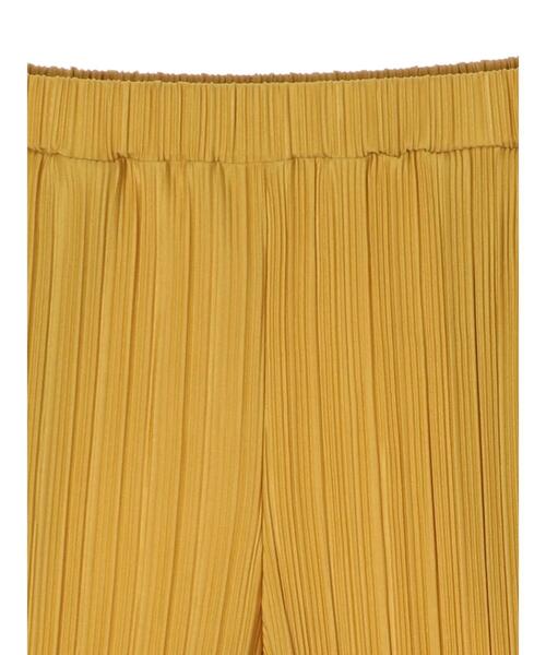 earth music&ecology（アースミュージックアンドエコロジー）の「すきな丈プリーツパンツ＊（その他パンツ・レディース・ブラック/ドット/ベージュ/グリーン/ブラウン/イエロー・FREE）」の21枚目の写真