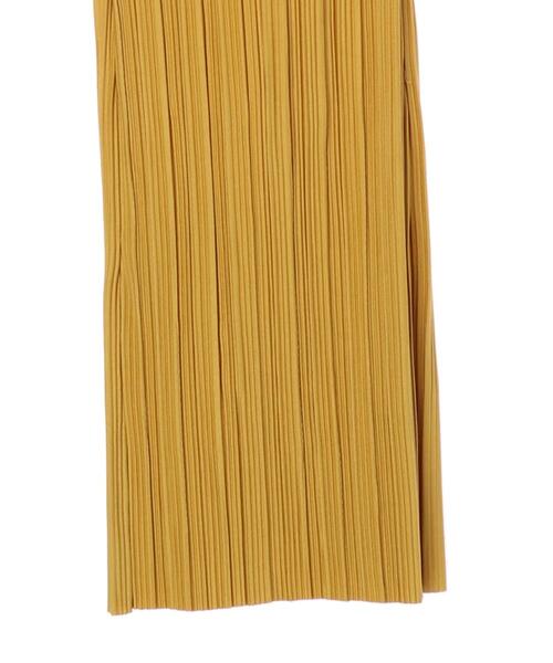 earth music&ecology（アースミュージックアンドエコロジー）の「すきな丈プリーツパンツ＊（その他パンツ・レディース・ブラック/ドット/ベージュ/グリーン/ブラウン/イエロー・FREE）」の19枚目の写真