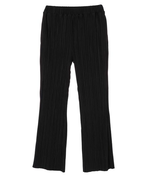 earth music&ecology（アースミュージックアンドエコロジー）の「すきな丈プリーツパンツ＊（その他パンツ・レディース・ブラック/ドット/ベージュ/グリーン/ブラウン/イエロー・FREE）」の12枚目の写真