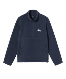STUSSY | Half Zip Mock Neck(スウェット)