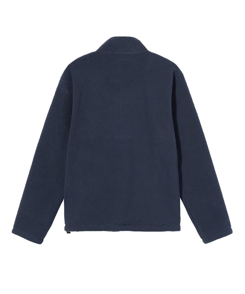 STUSSY（ステューシー）の「Half Zip Mock Neck（スウェット・メンズ・ネイビー/ベージュ・MEDIUM/X-LARGE/SMALL/LARGE）」の4枚目の写真