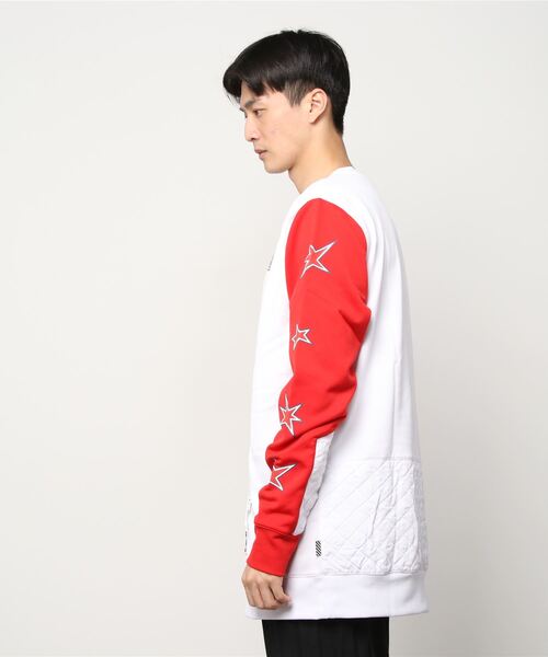 VOLCOM（ボルコム）の「LET IT STORM CREW FLEECE（スウェット・メンズ・マルチ/ブラック/カーキ・SMALL/MEDIUM/LARGE）」の5枚目の写真