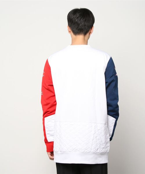 VOLCOM（ボルコム）の「LET IT STORM CREW FLEECE（スウェット・メンズ・マルチ/ブラック/カーキ・SMALL/MEDIUM/LARGE）」の4枚目の写真