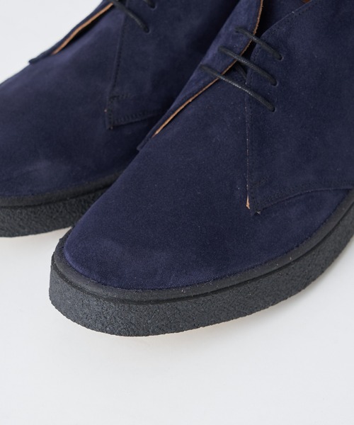 GEORGE COX(ジョージコックス)の「【GEORGE COX/ジョージコックス】#4845 MUDGUARD 3EYLET for CIAOPANIC(ブーツ・メンズ・ネイビー・27.5cm/25.5cm/26.5cm)」の7枚目の写真